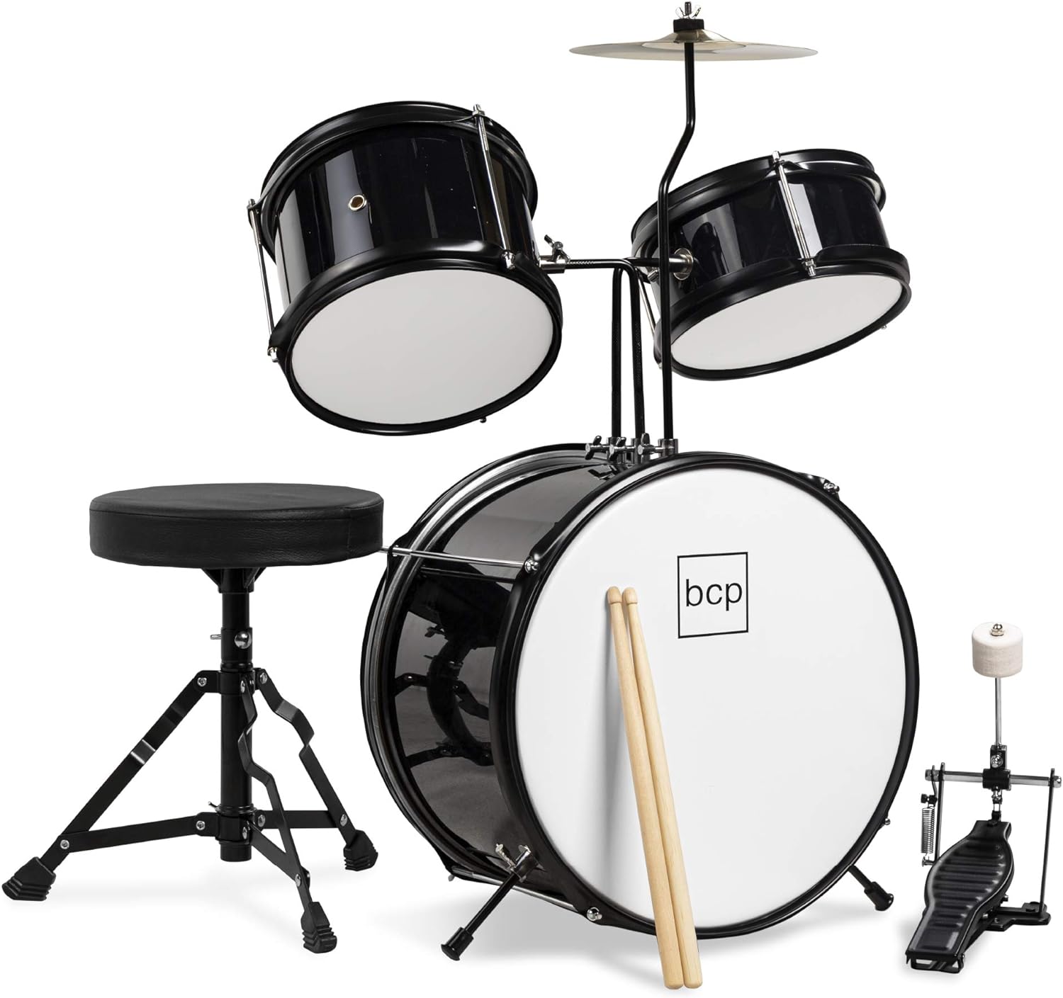 Best Choice Products Kids Drum Set 3-Piece Beginner Drum Set Junior Drum Set Review